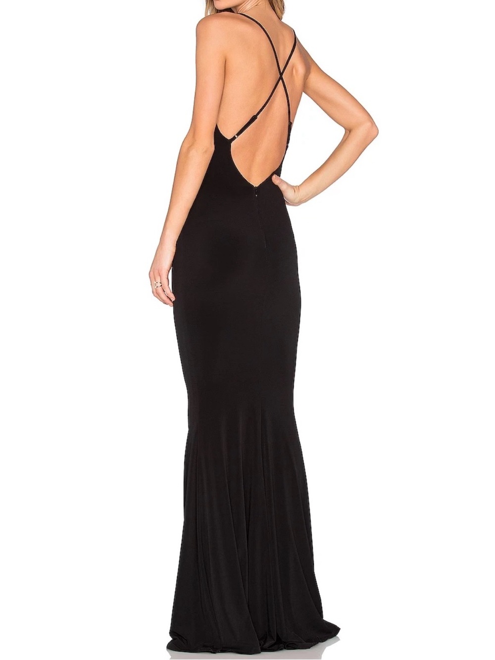 Nookie The Hustle Maxi Dress in Black - Picture 2 of 8
